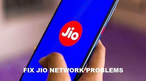 jio network problem