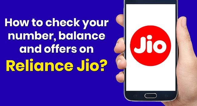 Check Jio Balance Data