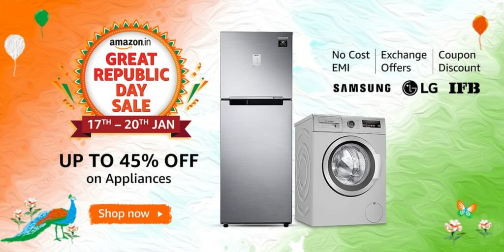 Amazon Great Republic Day Sale deals on Appliances
